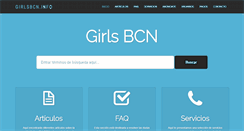 Desktop Screenshot of girlsbcn.info